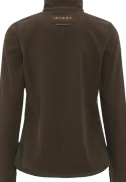 Härkila Naisten metsästysvaatteet/Naisten Metsästystakit^Kamko Fleece Women naisten kääntöfleecetakki, ruskea/punainen