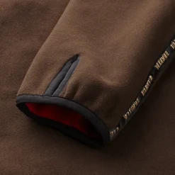 Härkila Naisten metsästysvaatteet/Naisten Metsästystakit^Kamko Fleece Women naisten kääntöfleecetakki, ruskea/punainen