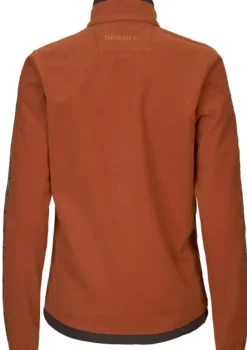 Härkila Metsästystakit/Softshell- Ja Tuulenpitävät Takit Metsälle^Kamko Fleece Women Dark Olive/Arabian Spice