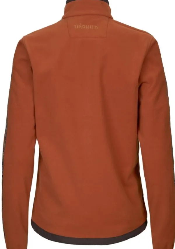 Härkila Metsästystakit/Softshell- Ja Tuulenpitävät Takit Metsälle^Kamko Fleece Women Dark Olive/Arabian Spice