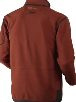 Härkila Koiranohjaajan Vaatteet^Kamko Windstopper -fleecetakki, punainen/ruskea