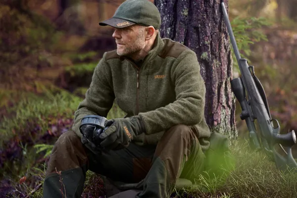 Härkila Metsästyskäsineet^Metso Active metsästyskäsine, ruskeavihreä