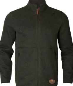 Härkila Metsästysliivit/Fleeceliivit^Metso Full Zip vetoketjullinen villapaita, tummanvihreä
