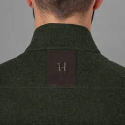 Härkila Metsästysliivit/Fleeceliivit^Metso Full Zip vetoketjullinen villapaita, tummanvihreä