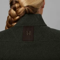 Härkila Metsästysliivit/Fleeceliivit^Metso Full Zip Women naisten villapaita, tummanvihreä