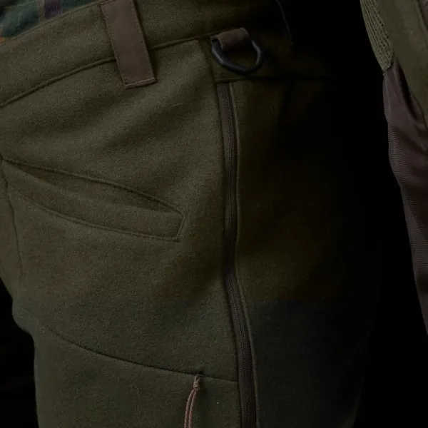 Härkila Metsästyshousut/Hybridihousut^Metso Hybrid Trousers Women naisten metsästyshousut, Willow Green