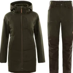 Härkila Metso Winter naisten metsästyspuku, Willow Green| Metsästyshousut/Topatut Metsästyshousut