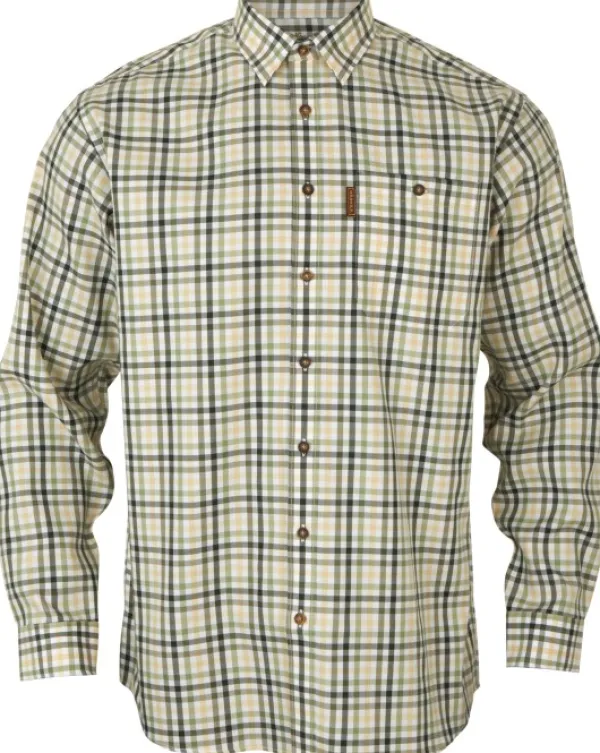 Härkila Milford Shirt kauluspaita, Beech Green Check| Metsästyspaidat