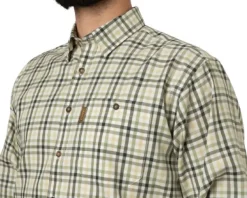 Härkila Milford Shirt kauluspaita, Beech Green Check| Metsästyspaidat