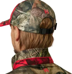 Härkila Moose Hunter 2.0 GTX -lippalakki, MossyOak Break-Up Country/Red Blaze| Metsästysasusteet/Metsästyslippikset