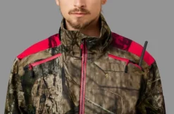 Härkila Moose Hunter 2.0 GTX -metsästystakki, MossyOak Break-Up Country/Red| Koiranohjaajan Vaatteet