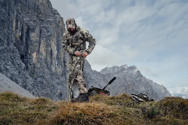 Härkila Metsästyshousut/Softshellhousut Ja Tuulenpitävät Housut^Mountain Hunter Expedition HWS Packable Trousers metsästyshousut, AXIS MSP® Mountain