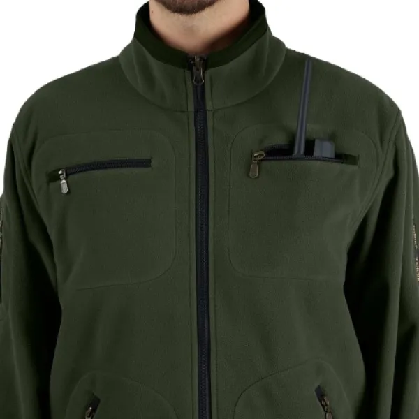 Härkila M's Kamko Fleece Grey/Green| Koiranohjaajan Vaatteet