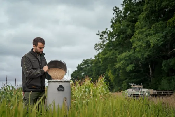 Härkila M's Kamko Fleece Grey/Green| Koiranohjaajan Vaatteet