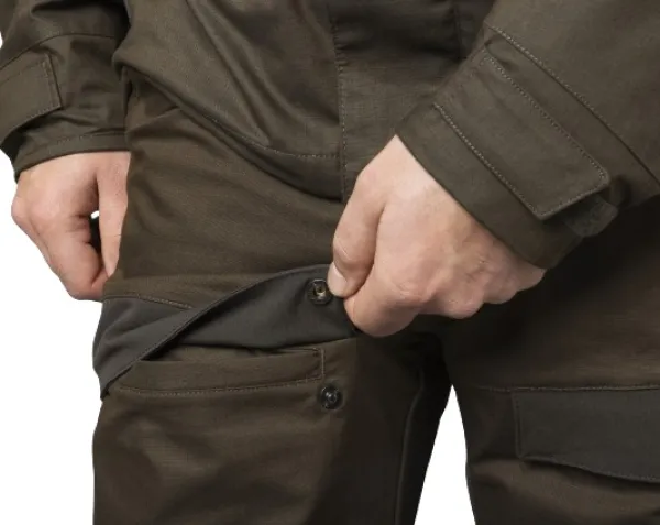 Härkila Nordic Hunter HWS Trousers metsästyshousut, tummanvihreä/ruskea| Metsästyshousut/Vedenpitävät Metsästyshousut