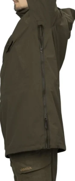 Härkila Metsästystakit/Anorakit Metsälle^Orton Tech HWS Packable Smock anorakki, tummanvihreä