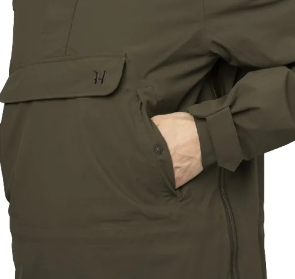 Härkila Metsästystakit/Anorakit Metsälle^Orton Tech HWS Packable Smock anorakki, tummanvihreä