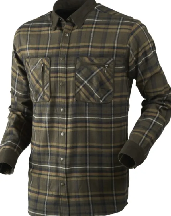 Härkila Metsästyspaidat^Pajala -puuvillapaita, vihreä