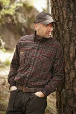 Härkila Metsästyspaidat^Pajala -puuvillapaita, vihreä