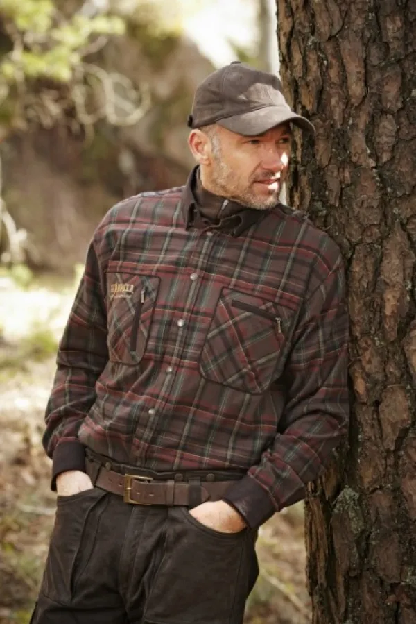 Härkila Metsästyspaidat^Pajala -puuvillapaita, vihreä