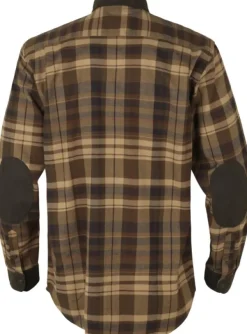 Härkila Pajala Skjorta flanellipaita, beige/ruskea| Metsästyspaidat