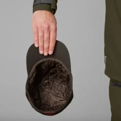 Härkila Metsästysasusteet/Metsästyslippikset^Pro Hunter GTX Reversible Keps vuorattu lippalakki, vihreä/ruskea/oranssi