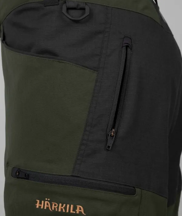 Härkila Retkeilyhousut^Ragnar Trousers metsästyshousut, Duffel Green/Phantom