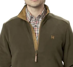 Härkila Sandhem 200 Pullover fleecepaita, vihreä| Metsästysliivit/Fleeceliivit