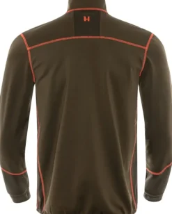 Härkila Scandinavian Fleece Jacket fleecetakki, vihreä/ruskea/oranssi| Metsästyspuserot