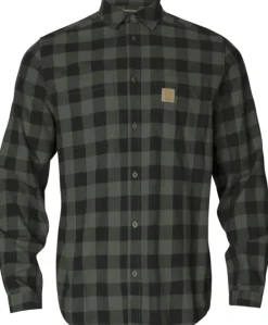 Härkila Scandinavian L/S Shirt paita, Green Check| Metsästyspaidat