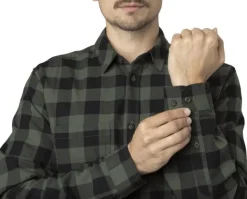 Härkila Scandinavian L/S Shirt paita, Green Check| Metsästyspaidat