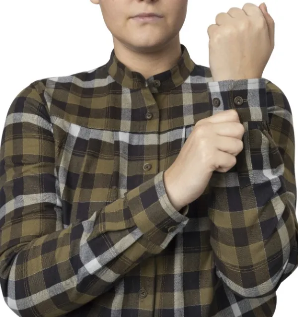 Härkila Metsästyspaidat^Sigrid Shirt naisten paita, Willow Green/Phantom