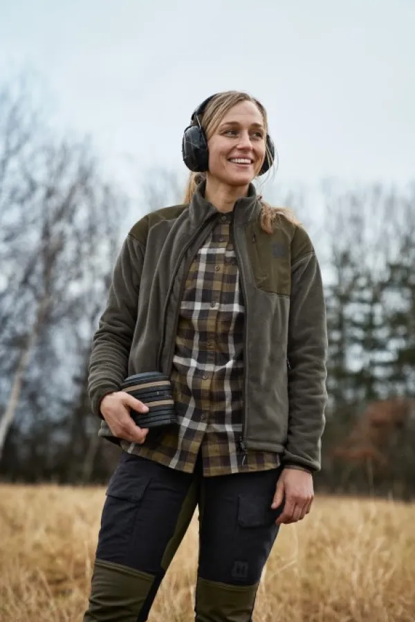 Härkila Metsästyspaidat^Sigrid Shirt naisten paita, Willow Green/Phantom