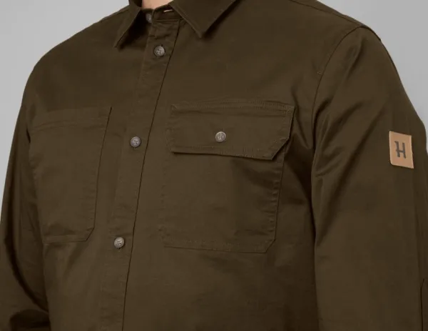 Härkila Flanelli- Ja Kauluspaidat^Trym Shirt paita, Willow Green