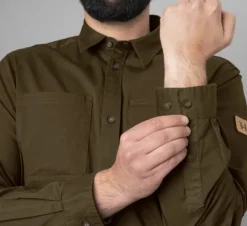 Härkila Flanelli- Ja Kauluspaidat^Trym Shirt paita, Willow Green