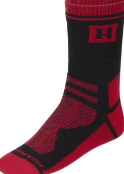Härkila Waterproof Sock sukat, Red/Black| Metsästyssukat