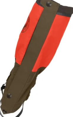 Härkila Koiranohjaajan Vaatteet^Wildboar Pro säärystimet, oranssi/vihreä