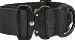 Hundra Kaulapannat^Tactical Dog Collar with Handle kaulapanta musta M