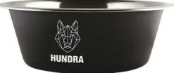 Hundra -ruokakuppi musta 2,8 l| Koirankupit