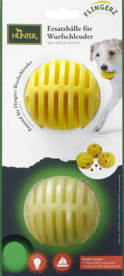 HUNTER Noutolelut^Toy Dog Flingerz Refill pallot heittovarteen, 2kpl