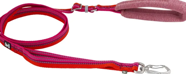 Hurtta Taluttimet^Adjustable Leash ECO Rosehip 120-180cm/20mm