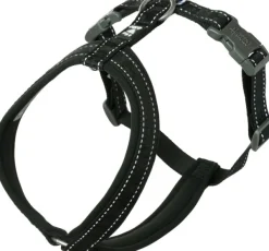 Hurtta Valjaat^Casual Y-Harness ECO valjaat, 30 - 55 cm, musta