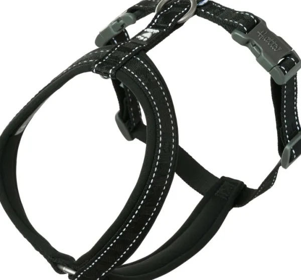 Hurtta Valjaat^Casual Y-Harness ECO valjaat, 80 - 100 cm, musta