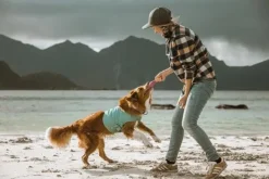 Hurtta Cooling Wrap koiran viilennysliivit, 75–85 cm, vaaleansininen| Viilennys Ja Aurinkosuoja