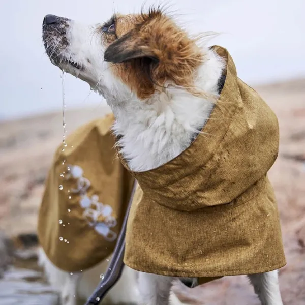 Hurtta Monsoon Coat II ECO koirantakki, 40-55cm, Desert| Sadetakit