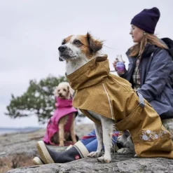 Hurtta Monsoon Coat II ECO koirantakki, 40-55cm, Desert| Sadetakit