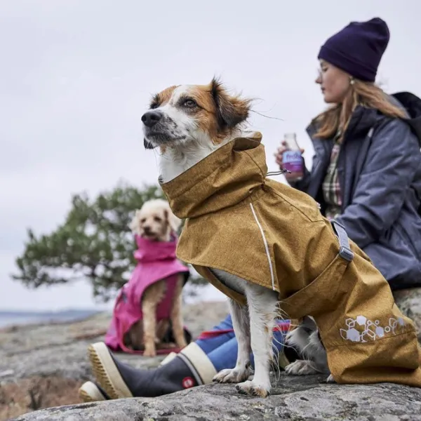 Hurtta Monsoon Coat II ECO koirantakki, 40-55cm, Desert| Sadetakit
