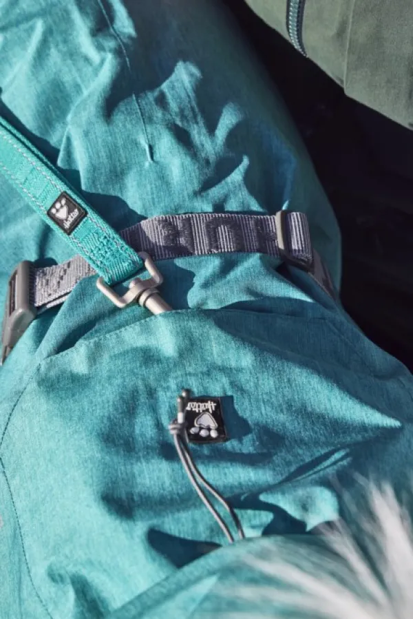 Hurtta Monsoon Coat II ECO koirantakki, 40-55cm, Peacock| Sadetakit