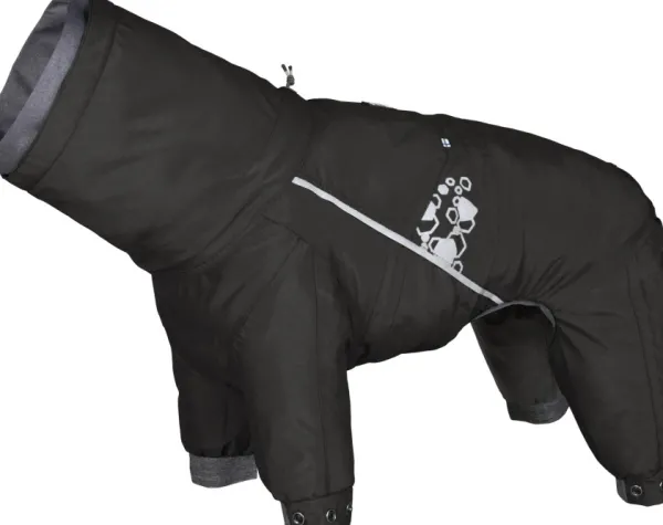 Hurtta Sadetakit^Mudventure ECO Overall koiran sadehaalari, 35S-45M, Raven