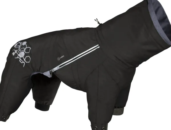 Hurtta Sadetakit^Mudventure ECO Overall koiran sadehaalari, 50M-55M, Raven